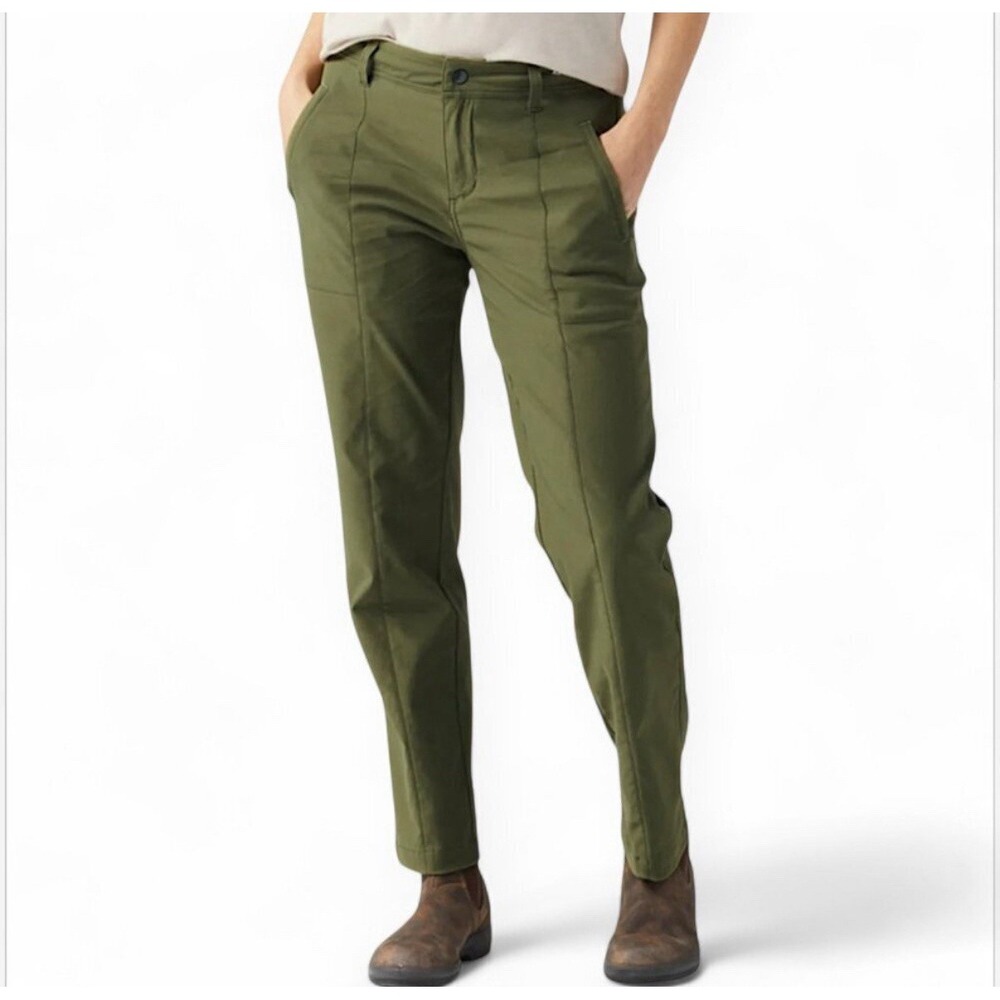 Stio Women's Coburn Slim Straight Outdoor Hiking Pants Mountain Thyme Size 8 New - Picture 2 of 12